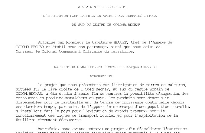 Recherches Hydrologiques